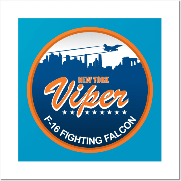 F-16 New York Viper Wall Art by TCP